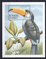 127 ZAMBIE 2000 - Y&T BF 80 - Oiseau Toucan - Neuf **(MNH) Sans Charniere - Zambia (1965-...)