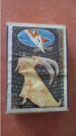 Boîte Allumettes  Vintage Le Renard Et Le Bouc Fables De La Fontaine - Matchboxes