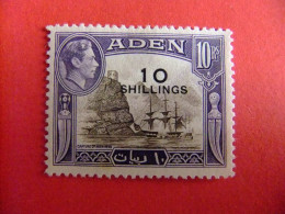 49 ADEN 1951 / LA TOMA DE ADEN Con Sobrecarga / YVERT 46 MH - Aden (1854-1963)