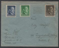 III REICH - GENERAL GOUVERNEMENT - CRACOVIE - POLOGNE / 1944 LETTRE ==> INGOLSTADT (ref 7063) - General Government