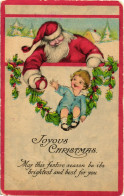 CPA - Babbo Natale, Père Noël, Santa Claus - VG - B170 - Santa Claus