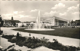 71618593 Heilbronn Neckar Stadtgarten Und Festhalle Harmonie Springbrunnen Heilb - Heilbronn