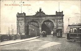 71618562 Mannheim Rheinbruecke Strassenbahnen Mannheim - Mannheim