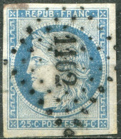 FRANCE - Y&T  N° 4 (o)…oblitération Losange Petits Chiffres - 1849-1850 Ceres