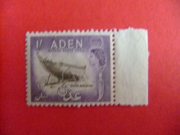 49 ADEN 1954 / VISITA REAL / YVERT 63 MNH - Aden (1854-1963)