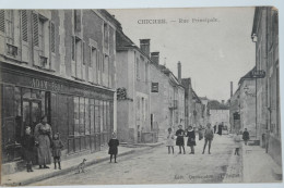 Cpa 1918 CHICHEE Rue Principale - MAY12 - Autres & Non Classés