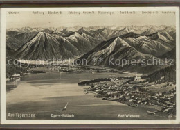 71618458 Tegernsee Mit Rottach Egern Und Bad Wiessee Alpenpanorama Tegernsee - Tegernsee