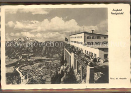 71618432 Bad Reichenhall Berghotel Predigtstuhl Terrasse Bad Reichenhall - Bad Reichenhall