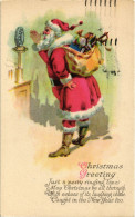 CPA - Babbo Natale, Père Noël, Santa Claus - VG - B173 - Santa Claus