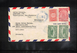 Honduras 1946 Interesting Airmail Letter - Honduras