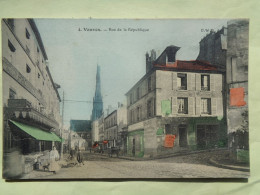 93-14-7             VANVES     Rue De La République    ( Colorisée ) - Vanves