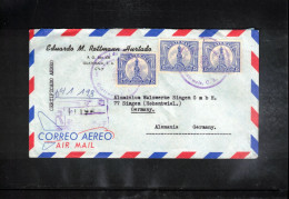 Guatemala 1961 Interesting Airmail Registered Letter - Guatemala