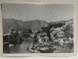 Photo 1966 Jugoslavia Bosnia Hercegovina MOSTAR Bridge. 147x105 Mm. - Europe