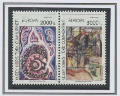 Chypre Turque - Cyprus - Zypern 1993 Y&T N°(1 à 2) - Michel N°353 à 354 *** - EUROPA - Se Tenant - Unused Stamps