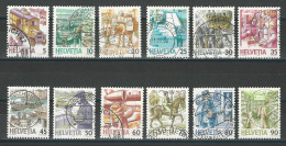 SBK 731-42, Mi 1321-26yb ++ O - Used Stamps