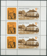 Ungarn 1983 TEMBAL Basel Mühlteich Tapolca Kleinbg. 3609 A K Postfrisch (C92841) - Blocks & Sheetlets