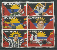 Antigua & Barbuda 1994 Fußball-Weltmeisterschaft USA 2075/80 Postfrisch - Antigua Und Barbuda (1981-...)