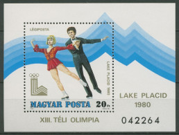 Ungarn 1979 Olympische Winterspiele Lake Placid Block 140 A Postfrisch (C92558) - Blocs-feuillets
