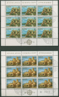 Jugoslawien 1978 Europa CEPT Baudenkmäler Kleinbogen 1725/26 K Gestemp. (C93602) - Blocs-feuillets