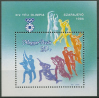 Ungarn 1983 Olymp. Winterspiele 1984 Block 169 A Postfrisch (C92618) - Blocks & Sheetlets