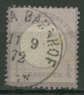 Deutsches Reich 1872 Adler Mit Kleinem Brustschild 1 Gestempelt - Used Stamps