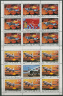 Jugoslawien 1987 Luftfahrt Flugzeuge Kleinbogen 2213/19 K Postfrisch (C93654) - Blocks & Kleinbögen