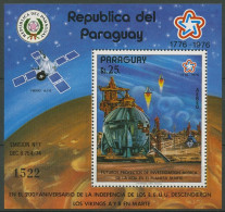 Paraguay 1977 200 Jahre USA, Raumfahrt Block 295 Postfrisch (C18796) - Paraguay
