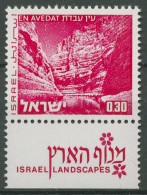 Israel 1971 Landschaften Zin-Tal 529 Y Mit Tab Postfrisch - Ongebruikt (met Tabs)
