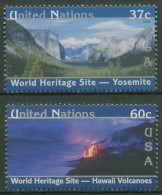 UNO New York 2003 UNESCO USA Nationalparks 932/33 Postfrisch - Nuevos