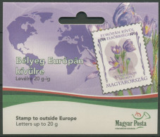 Ungarn 2007 Blumen Küchenschelle Markenheftchen 5246 MH Postfrisch (C62281) - Carnets