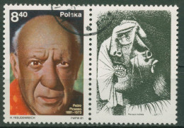 Polen 1981 Pablo Picasso 2728 A Zf Gestempelt - Gebruikt