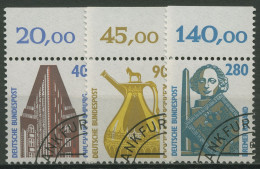 Bund 1988 Sehenswürdigkeiten SWK Mit Oberrand 1379/81 OR Gestempelt - Gebraucht