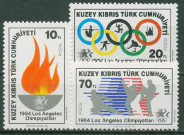 Türkisch-Zypern 1984 Olympische Sommerspiele Los Angeles 144/46 Postfrisch - Ongebruikt