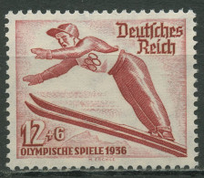 Deutsches Reich 1935 Olympische Winterspiele 601 Postfrisch - Ongebruikt