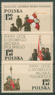 Polen 1978 Volksarmee Soldaten 2578/80 Postfrisch - Nuevos