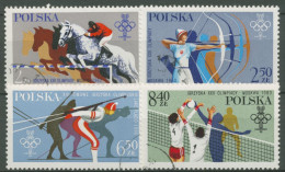 Polen 1980 Olympia Lake Placid & Moskau 2674/77 Gestempelt - Used Stamps