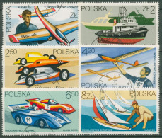 Polen 1981 Modellsport 2757/62 Gestempelt - Used Stamps