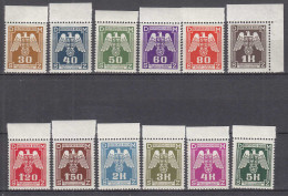Böhmen & Mähren 1943 Postfrisch ** MNH Mi. D13-24 Satz Dienstmarken  (70587 - Besetzungen 1938-45