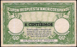 Panama. Coupon Reponse Reply Coupon UPAE II Tipo. Non Timbrato (34). - Panama