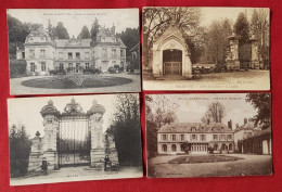 4 Cartes -  Heilles  -(60. Oise ) - Altri & Non Classificati