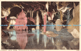 R170431 Cheddar. Coxs Caves. Transformation Scene. Reflections. Photochrom - World