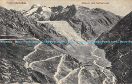 R170972 Rhonegletscher. Grimsel Und Furkastrasse. Brennenstuhl. No. 87 - World