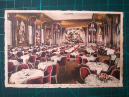 CARTE POSTALE, ART, PEINTURE ;   Belle Carte Avec Une Image De La Salle à Manger De L'hôtel "The Waldorf Astoria, New Yo - Pittura & Quadri