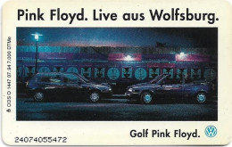 Germany - Volkswagen - VW Golf Pink Floyd - O 1447 - 07.1994, 6DM, 7.000ex, Used - O-Series : Séries Client