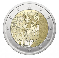 2 Euro Commemorative France 2019 30 Ans De La Chute Du Mur De Berlin UNC - France