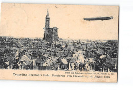 STRASBOURG - Zeppelin Fernfahrt - Août 1908 - Très Bon état - Strasbourg