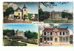 CPSM - 95 - ANDILLY - Château " Entre Nous ", Maison De Repos Du Gaz Et Electricité De France - Edition DUFORETS - Autres & Non Classés