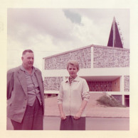 PHOTO ORIGINALE AL 1 - FORMAT 9 X 9 - YVELINES - MARLY LE ROI - EGLISE - Lieux