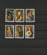 Ghana 1981 Paintings Lucas Cranach, Lippi, Modena, Murillo Etc., Christmas Set Of 6 MNH - Religion