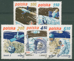 Polen 1979 Weltraumforschung 2659/63 Gestempelt - Oblitérés